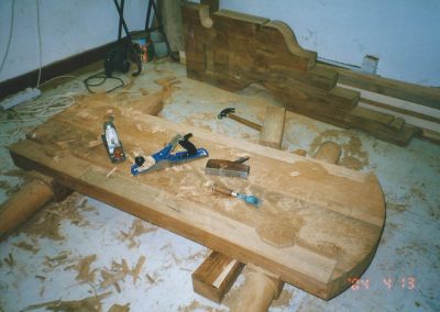Making a ‘bed’-style carriage