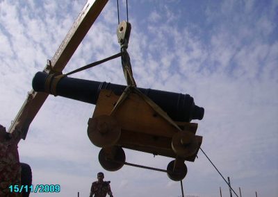 Reinstalling cannon, Mutrah