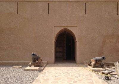 Cannon at Nizwa castle