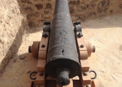 Conserved cannon at Mutrah