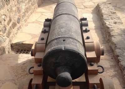 Conserved cannon at Mutrah