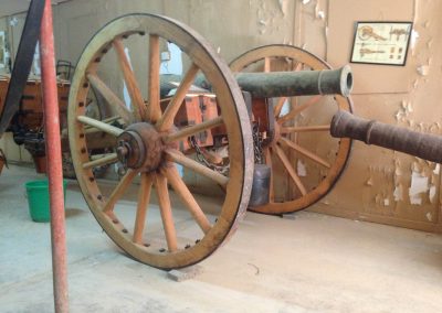 British 6 pdr cannon carriage