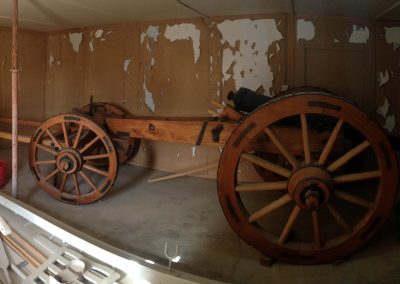 carriage for Portuguese cannon