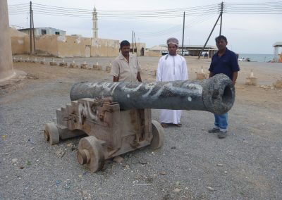 Cannon for conservation, Barka