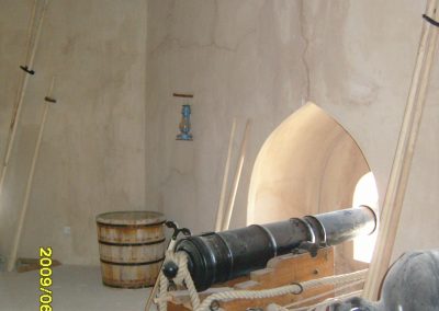 New HAEF cannon carrige at Barka
